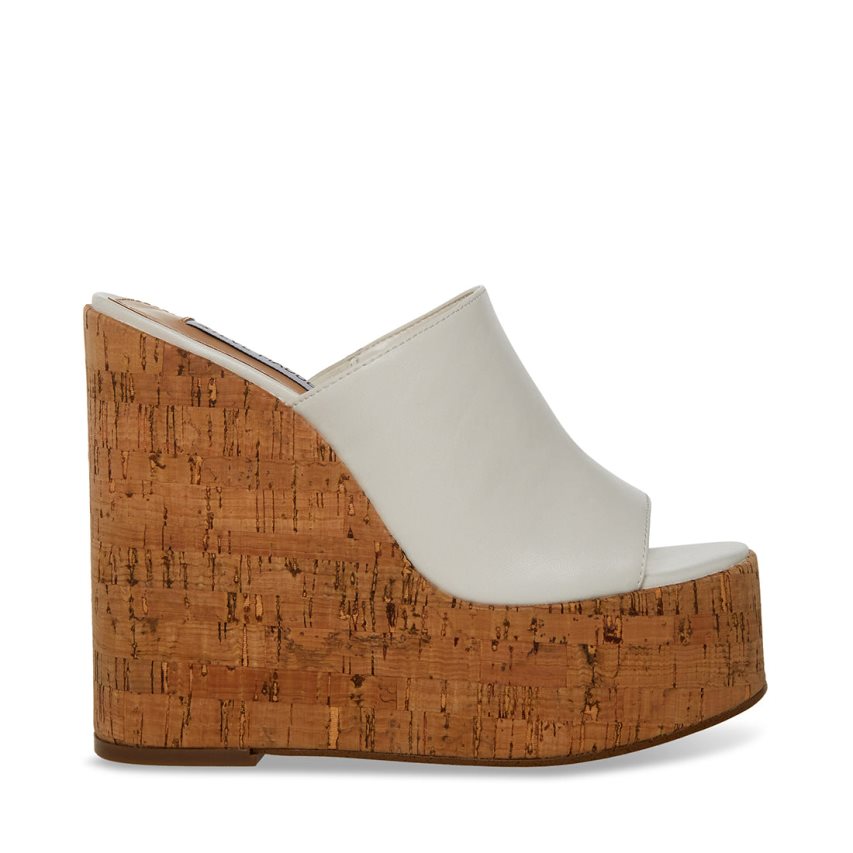 Zapatos Cuña Steve Madden Joanne Mujer Blancas | ES TD2S81